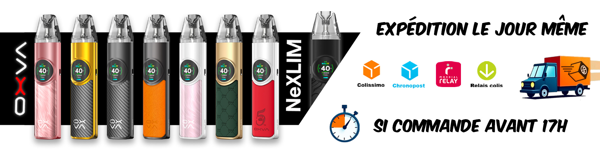 Expédition le jour même avant 17h